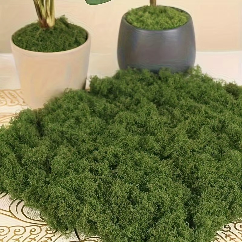 Terrarium Moss Art - 50g Yeşil Sahte Yosun DIY El