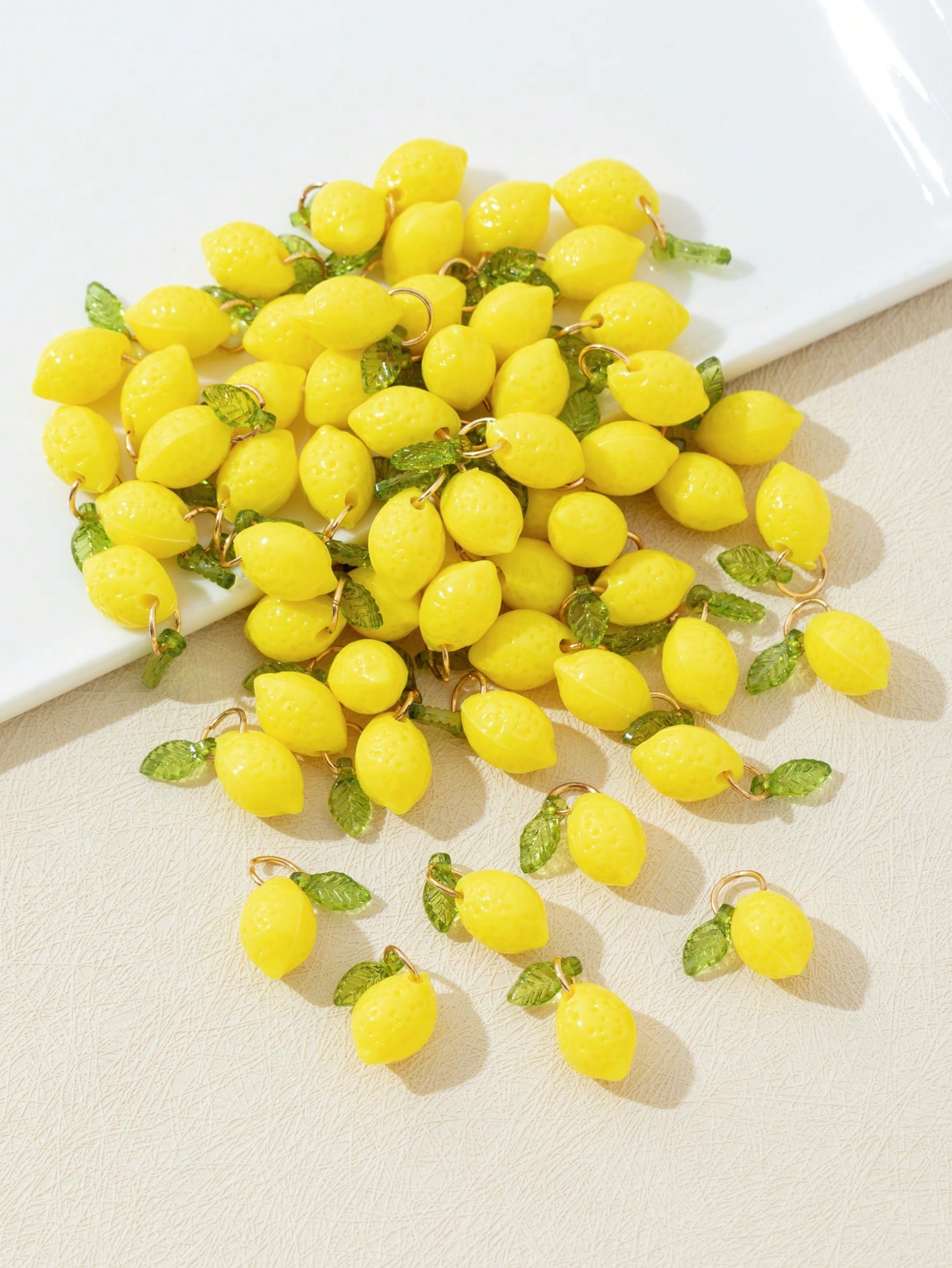 10 adet 3D limon reçine takıla - Resin Crafts Diy incelemesi ve fiyatı