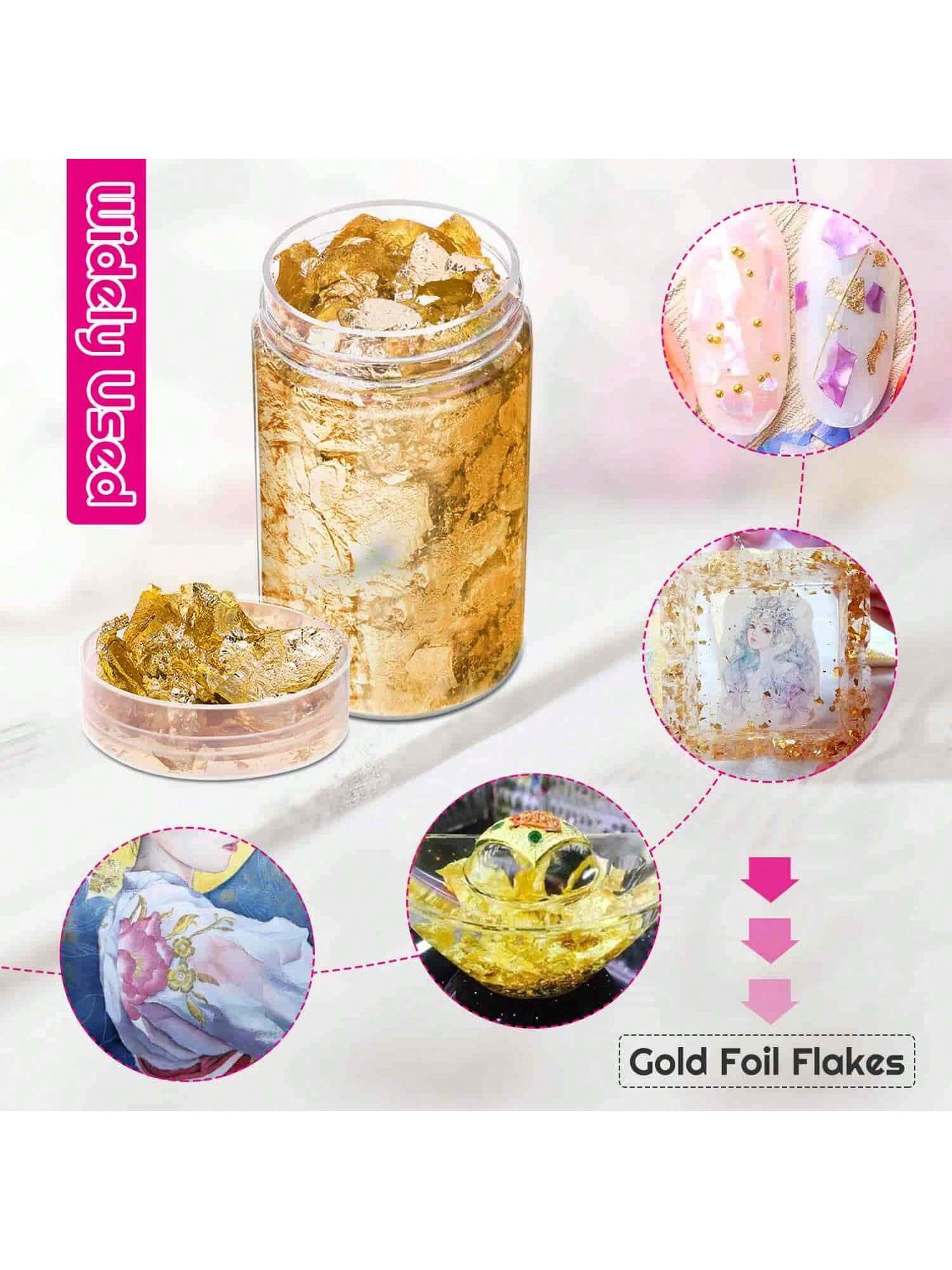 Altın Pulları, Altın Yaprak Ke - Gold Foil Flakes incelemesi ve fiyatı