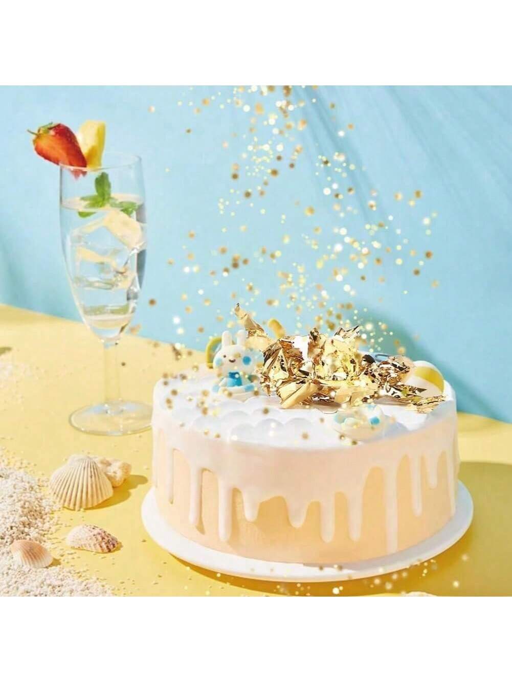 Altın Pulları, Altın Yaprak Ke - Gold Foil Flakes incelemesi ve fiyatı