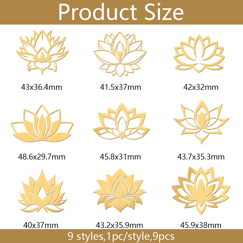 Nikel Dekorasyon Çıkartmaları  - Resin Craft Material incelemesi ve fiyatı