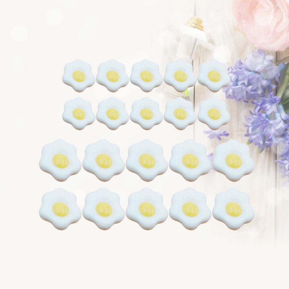 20 Adet Simüle Haşlanmış Yumur - Resin Craft Material incelemesi ve fiyatı