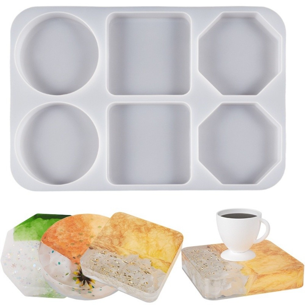 Basit Yaratıcı Bardak Altlıkla - Coaster Mold Round incelemesi ve fiyatı