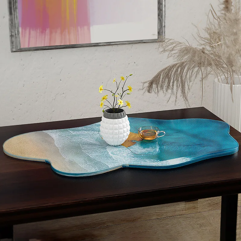 Büyük 61cm düzensiz tepsi epok - Resin Ocean Wave Mold incelemesi ve fiyatı